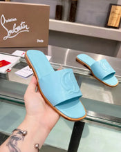 Load image into Gallery viewer, Leather Mules