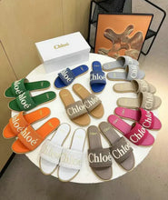 Load image into Gallery viewer, Embroidered Sandals