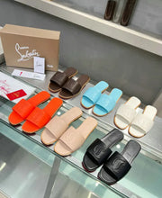 Load image into Gallery viewer, Leather Mules