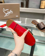 Load image into Gallery viewer, Leather Mules