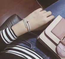 Load image into Gallery viewer, Juste Un Clou Double Bangle