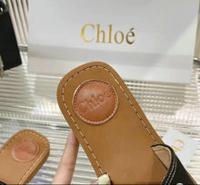 Load image into Gallery viewer, Woody Denim Mules