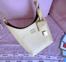 Load image into Gallery viewer, Leather Bucket Bag