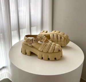 Raffia Sandals