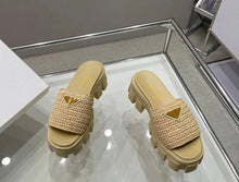 Load image into Gallery viewer, Raffia Sandals
