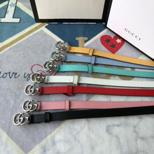 Load image into Gallery viewer, Leather Belt 2cm