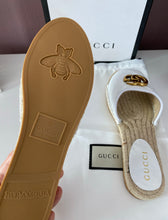 Load image into Gallery viewer, Leather Espadrille Sandals