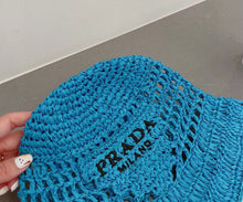 Load image into Gallery viewer, Raffia Bucket Hat