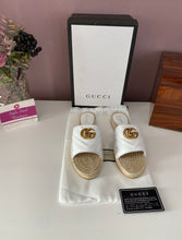 Load image into Gallery viewer, Leather Espadrille Sandals