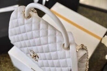 Load image into Gallery viewer, Top Handle Flap Bag