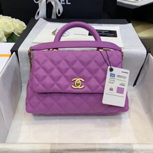 Load image into Gallery viewer, Top Handle Flap Bag