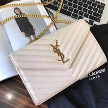 Load image into Gallery viewer, Monogram Chain Clutch