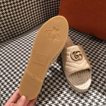 Load image into Gallery viewer, Leather Espadrille Sandals