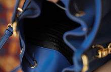 Load image into Gallery viewer, Leather Bucket Bag