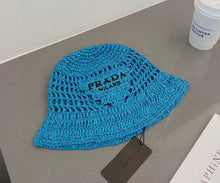 Load image into Gallery viewer, Raffia Bucket Hat