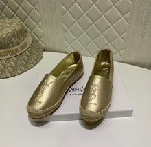 Load image into Gallery viewer, Monogram Leather Espadrilles