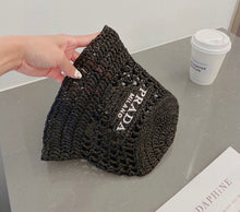 Load image into Gallery viewer, Raffia Bucket Hat