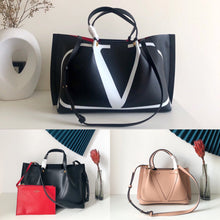 Load image into Gallery viewer, V Logo Escape Shopper