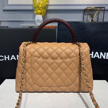 Load image into Gallery viewer, Top Handle Flap Bag