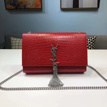 Load image into Gallery viewer, Kate Medium Embossed Tassel Bag