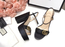 Load image into Gallery viewer, Leather Platform Sandals
