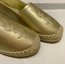 Load image into Gallery viewer, Monogram Leather Espadrilles