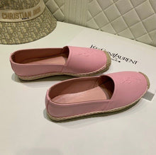 Load image into Gallery viewer, Monogram Leather Espadrilles