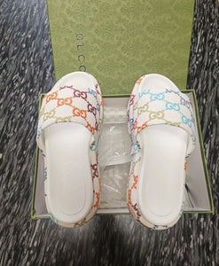 Platform Slide Sandals