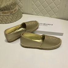 Load image into Gallery viewer, Monogram Leather Espadrilles