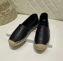 Load image into Gallery viewer, Monogram Leather Espadrilles