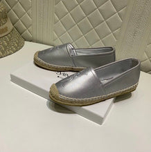 Load image into Gallery viewer, Monogram Leather Espadrilles