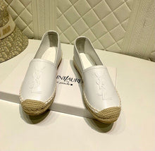 Load image into Gallery viewer, Monogram Leather Espadrilles