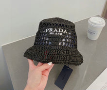 Load image into Gallery viewer, Raffia Bucket Hat