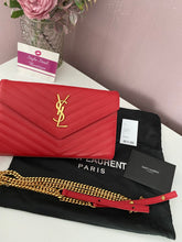 Load image into Gallery viewer, Monogram Chain Clutch