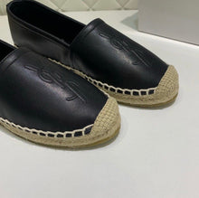 Load image into Gallery viewer, Monogram Leather Espadrilles