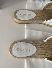 Load image into Gallery viewer, Leather Espadrille Sandals