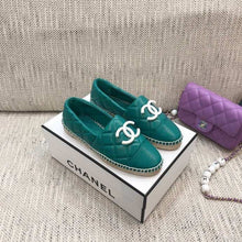 Load image into Gallery viewer, Leather Espadrilles