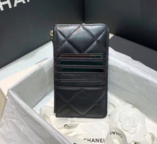 Load image into Gallery viewer, Lambskin Phone Card Purse