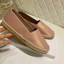 Load image into Gallery viewer, Monogram Leather Espadrilles