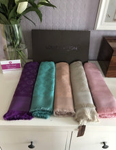 Load image into Gallery viewer, Monogram Shine Shawl