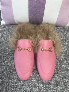 Princetown Fur Slippers