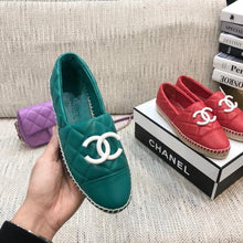 Load image into Gallery viewer, Leather Espadrilles