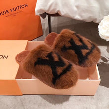 Load image into Gallery viewer, Homey Fur Slippers