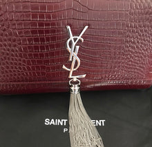 Load image into Gallery viewer, Kate Medium Embossed Tassel Bag