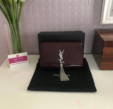 Load image into Gallery viewer, Kate Medium Embossed Tassel Bag