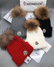 Load image into Gallery viewer, Fur Pom Hat