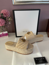Load image into Gallery viewer, Leather Espadrille Sandals