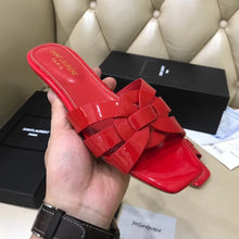 Load image into Gallery viewer, Tribute Patent Sandals