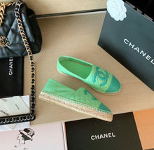 Load image into Gallery viewer, Leather Espadrilles