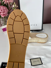 Load image into Gallery viewer, Leather Espadrille Sandals